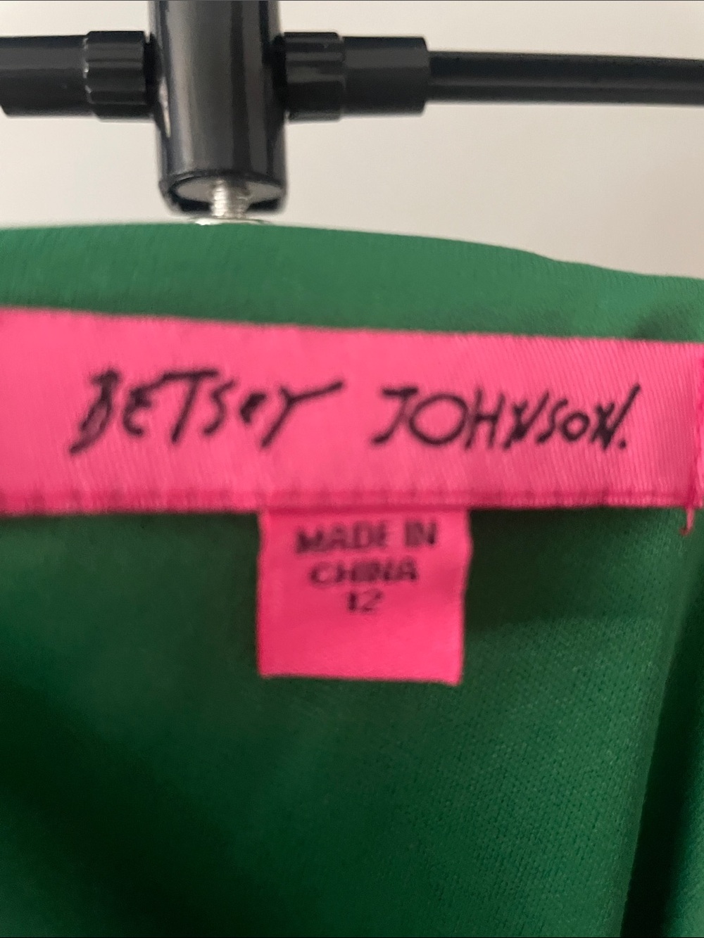 Betsey Johnson white polka dot and Green halter top dress - Picture 2 of 8